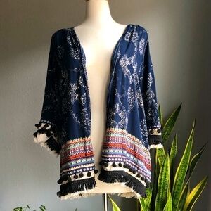 SHEIN Boho Kimono
